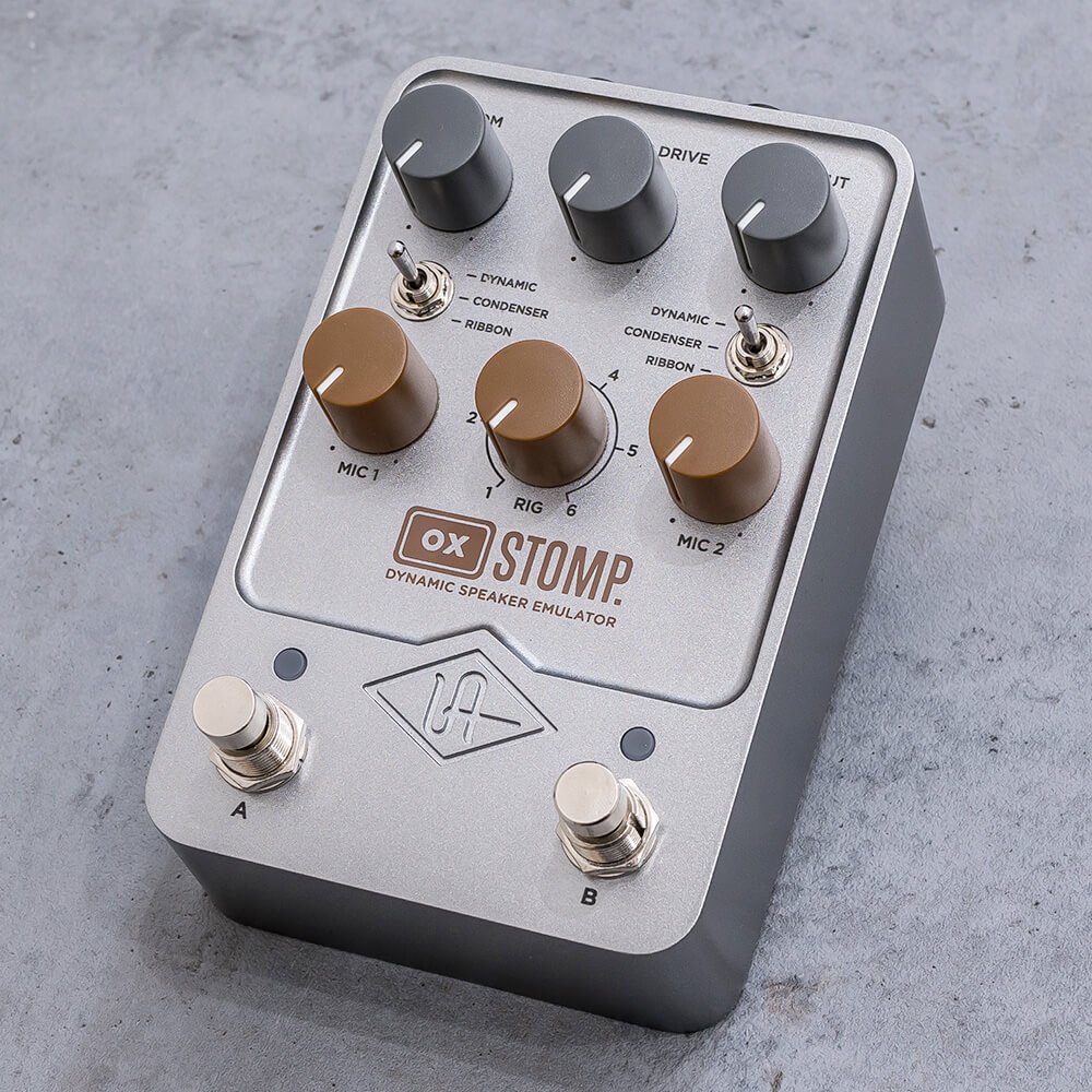 UNIVERSAL AUDIO UAFX OX Stomp Dynamic Speaker Emulator