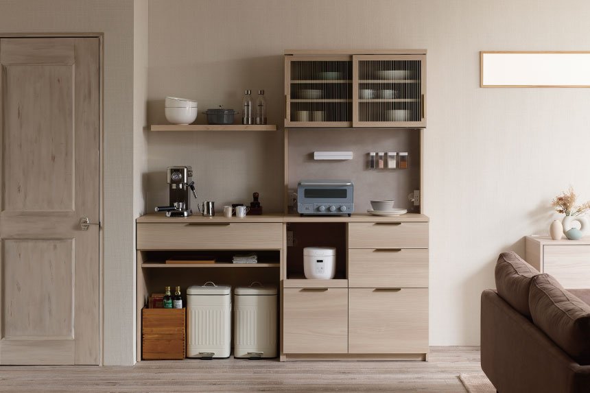 商品情報 食器棚 NW | 家具・インテリアの【パモウナ】