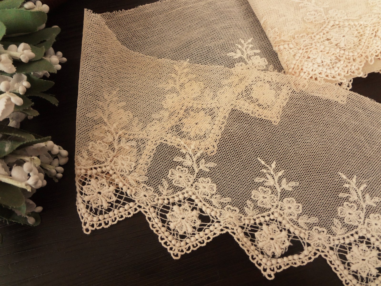 フランス アンティークチュールレース（2.7m） | grenierplus