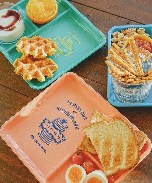 Fishs Eddy(フィッシュエディ)】×てぃらコラボ ランチプレート（食器