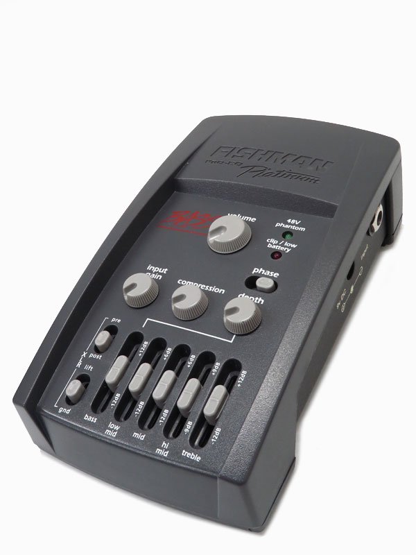 FISHMAN】フィッシュマン『ベース用プリアンプ』PRO-EQ Platinum BASS