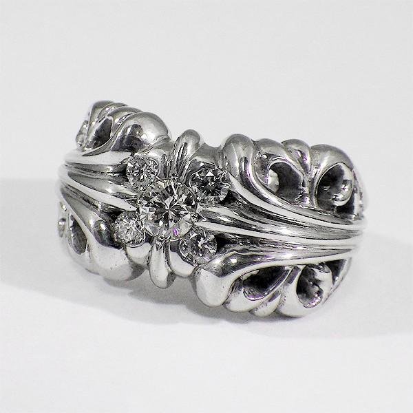 CHROME HEARTS（クロムハーツ） K&T リング ダイヤモンド 19号