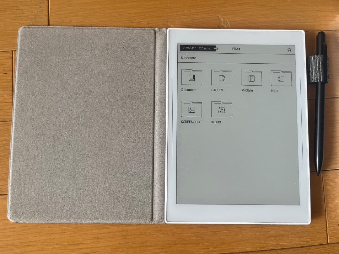 Supernote Nomad 電子書籍リーダー 3点セット 2ページ目）さらに紙に近づいた！究極の電子ノート「Supernote Nomad