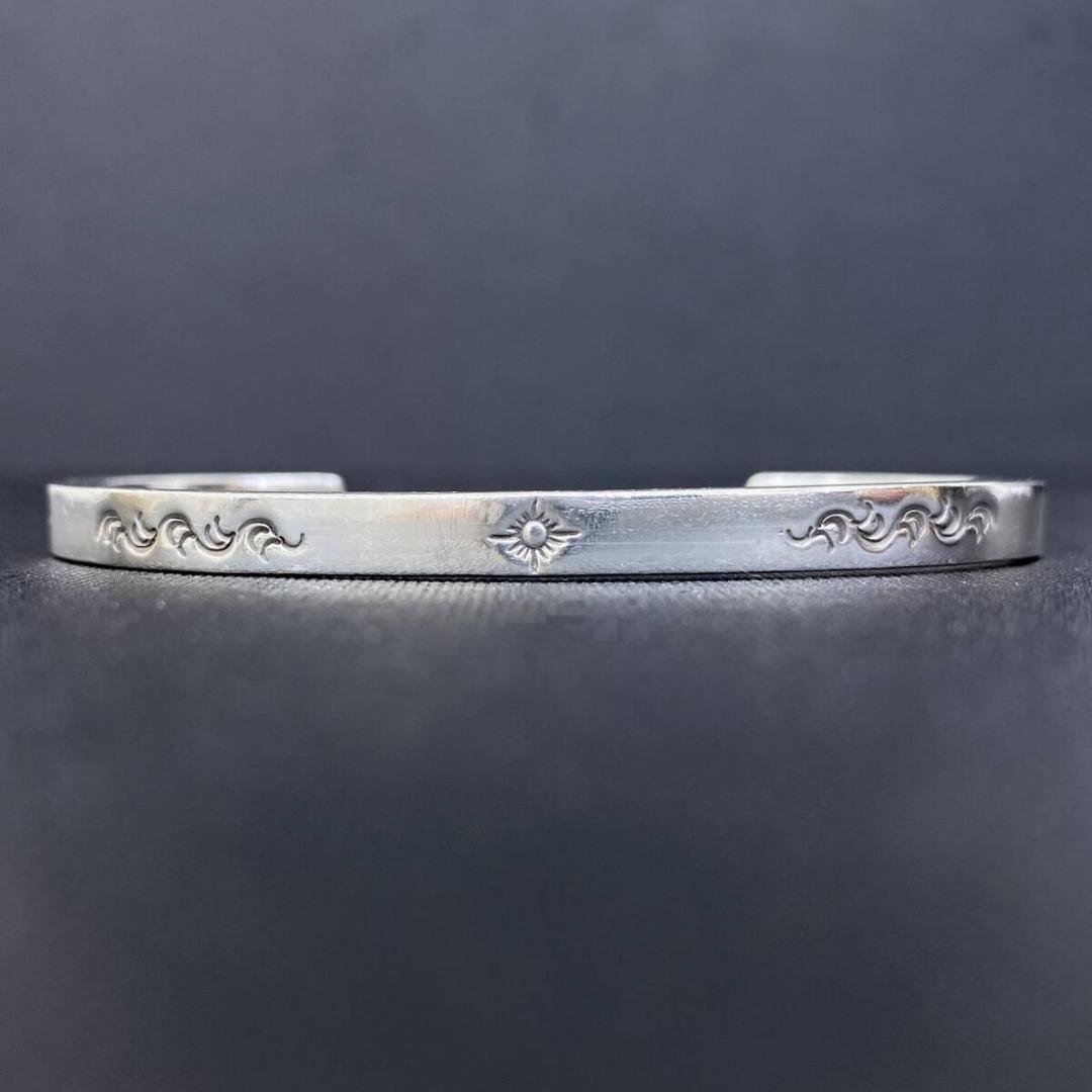 ARIZONA FREEDOM B-3b シルバー925 太陽神 唐草 バングル 中古・古着通販】ARIZONA FREEDOM (アリゾナ フリーダム) 太陽神唐草