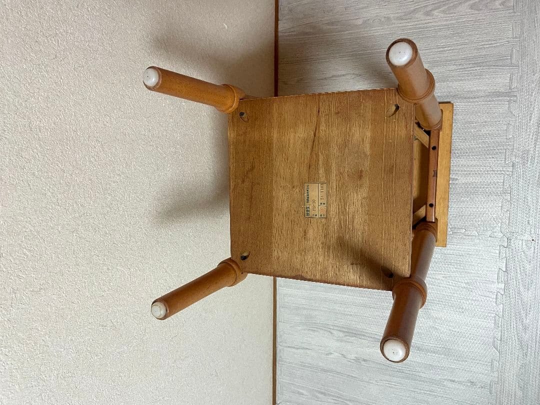 飛騨産業 キツツキ 木製 電話台 花台棚 台 シンプル ビンテージ