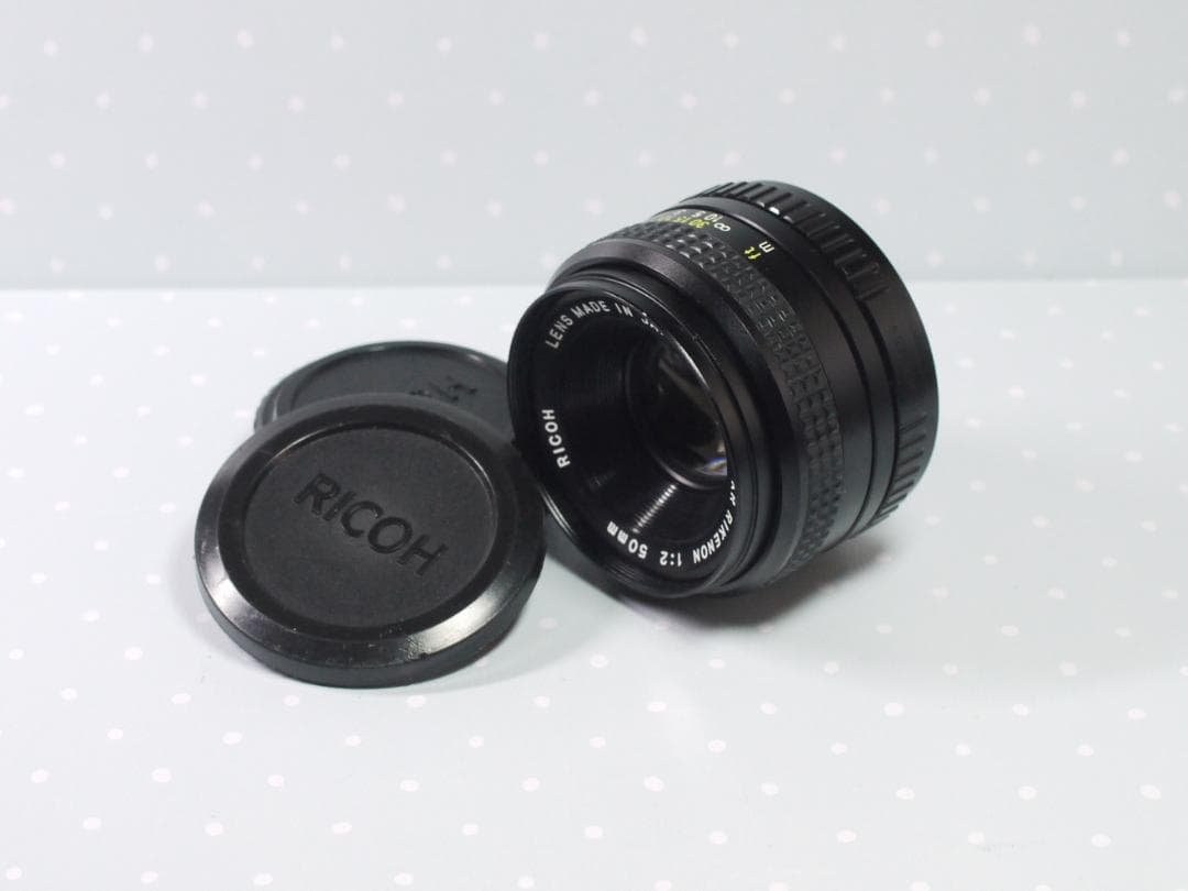 【美品】 リコー RICOH XR RIKENON 50mm F2 初期型 オールドレンズ】和製ズミクロンと呼ばれるレンズ「RICOH XR RIKENON