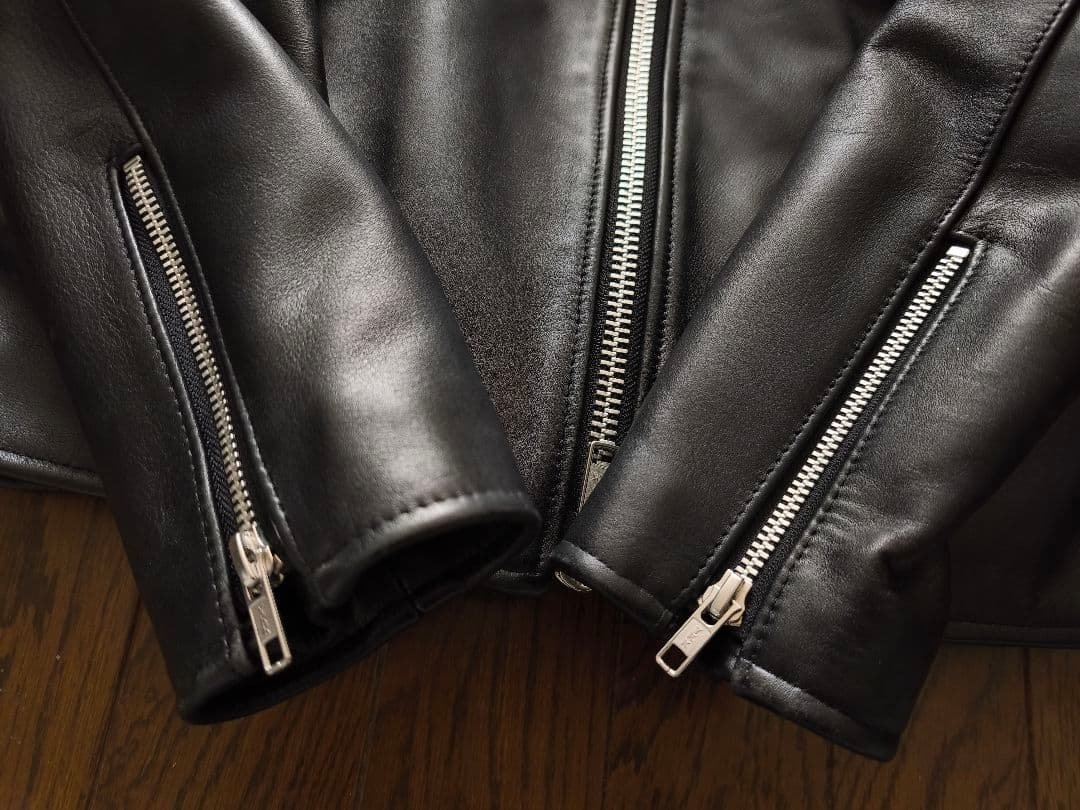 JAMES GROSE クラブマン カウレザーライダース サイズ36 - メルカリ