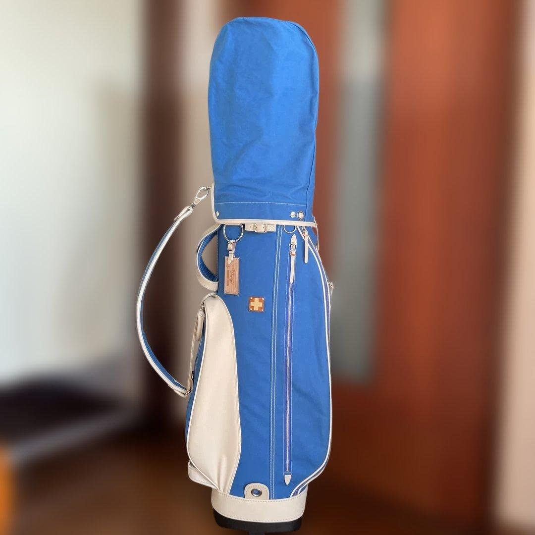 木の庄帆布　キャディバッグ 楽天市場】木の庄帆布 公式 KHG-STG01W スタンドキャディバッグ