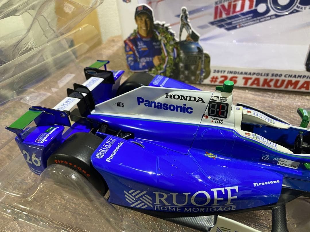 2017 INDIANAPOLIS 500 CHAMPION #26 佐藤琢磨 - メルカリ