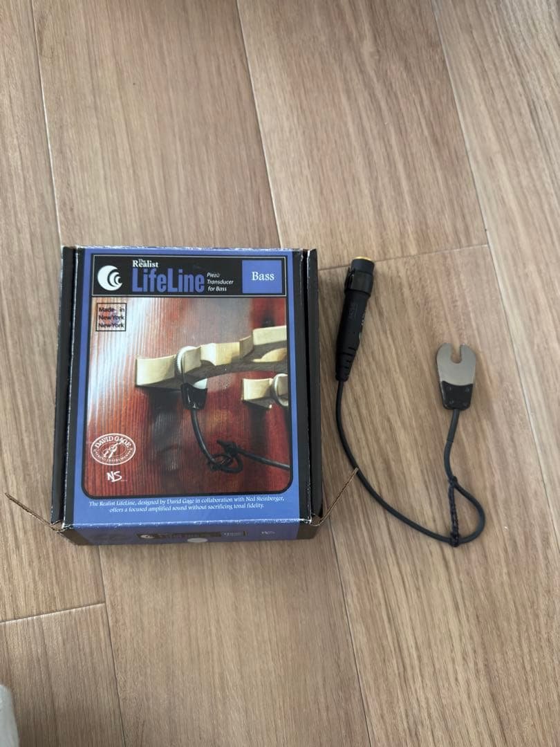 Realist LifeLine コントラバス用ピエゾピックアップ Amazon.com: The Realist RLSTLL1 - Lifeline Piezo Pickup for Double