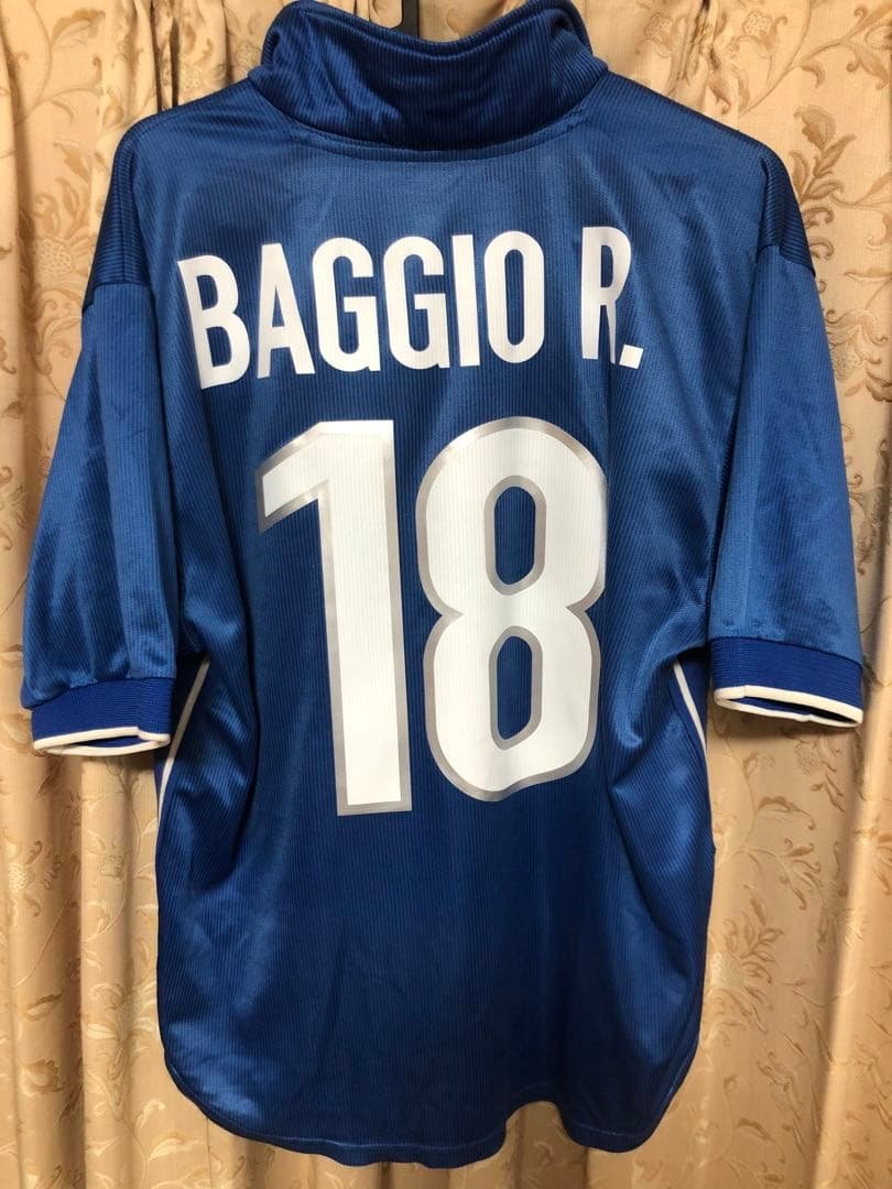 イタリア代表98 R.バッジョ フランスワールド杯本大会仕様 代表ラストモデル 日本PK敗退の裏で名言が話題に ロベルト・バッジョの今、親日家でも