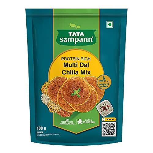 Tata Sampann Multidal Chilla Mix Pouch, 180 g
